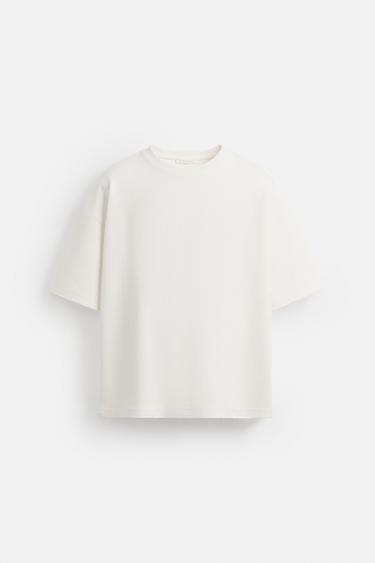 RAISED PRINT SWEATSHIRT - White by Zara - Image 5