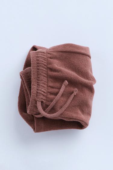 TERRY BERMUDA SHORTS - Terracotta by Zara - Image 2