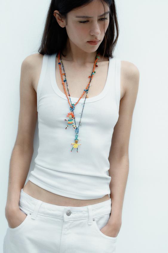 BEADED DOLL NECKLACES