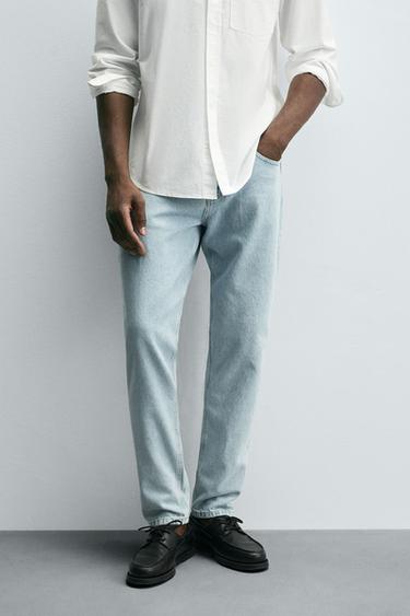 JEANS SLIM FIT TIMELESS - Azul medio de Zara
