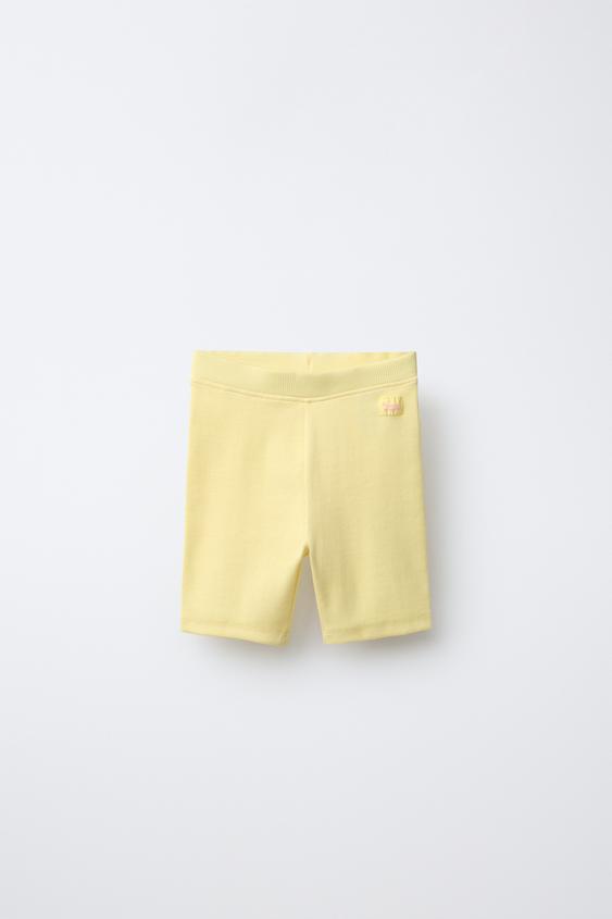 LEGGING RIB CICLISTA - Amarillo de Zara - Imagen 0