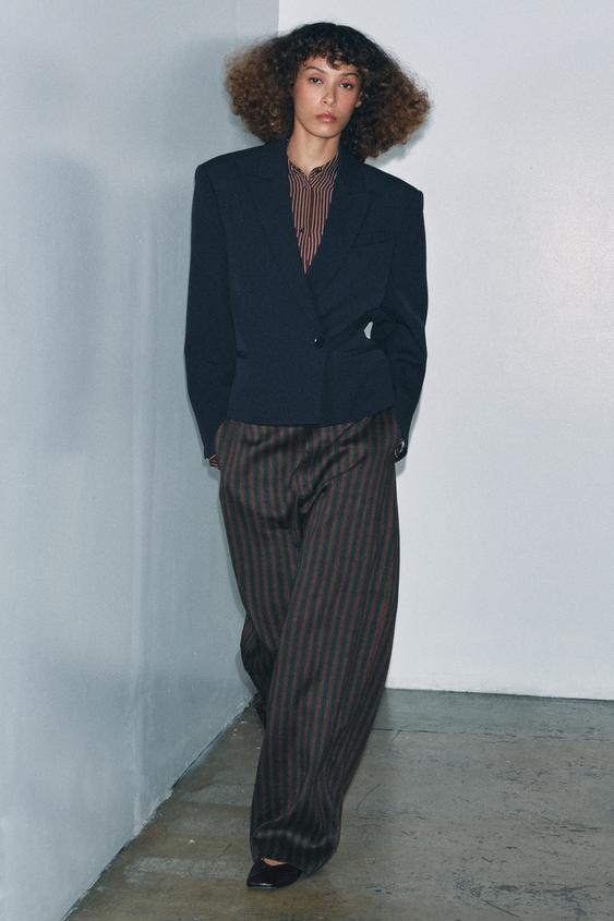 ZW COLLECTION LIMITED EDITION CROPPED BLAZER