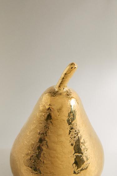 OBJET DÉCORATIF POIRE | MARISA BERENSON - Doré de Zara - Image 2