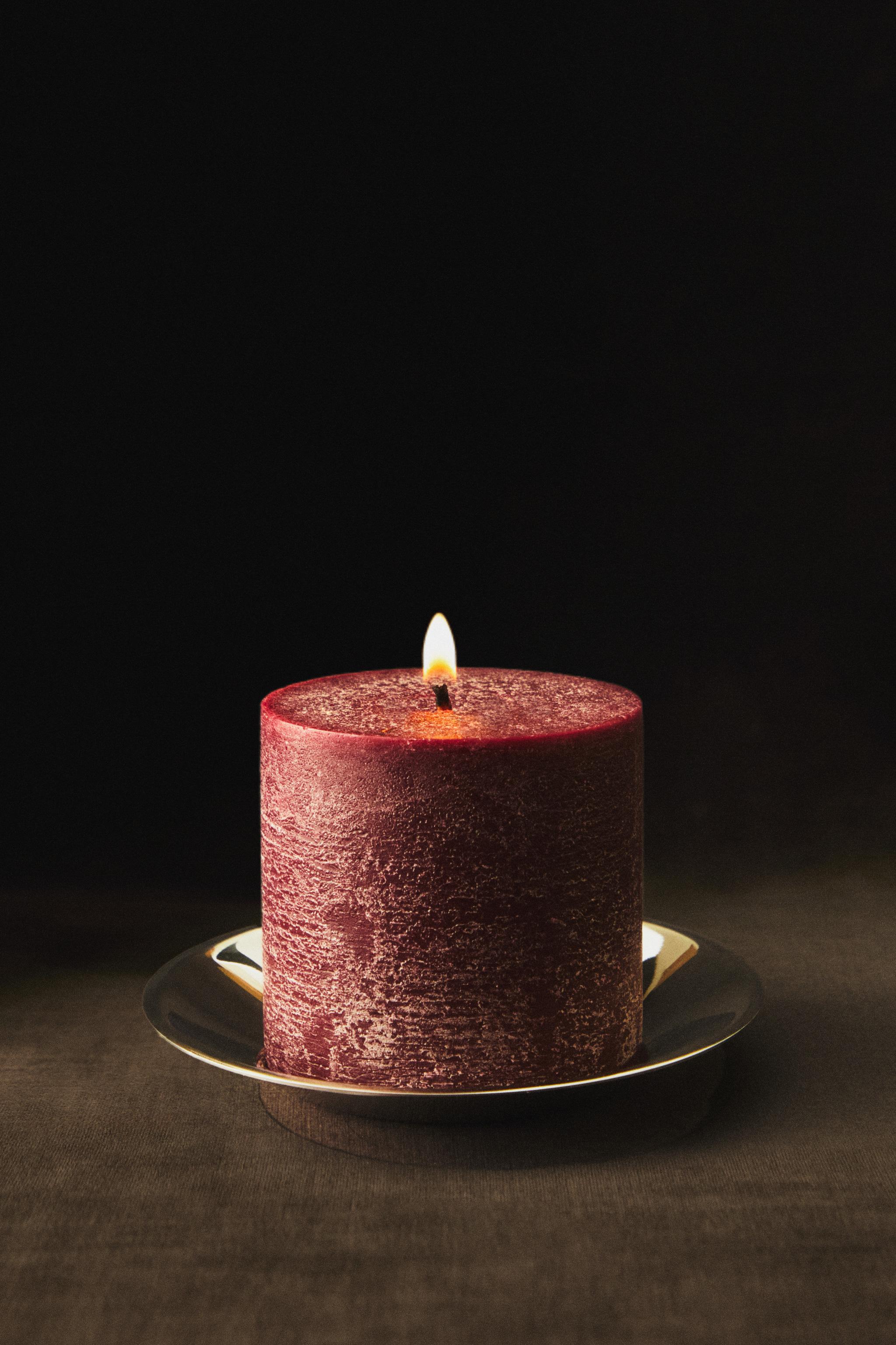(270 G) GINGERBREAD CYLINDRICAL SCENTED CANDLE