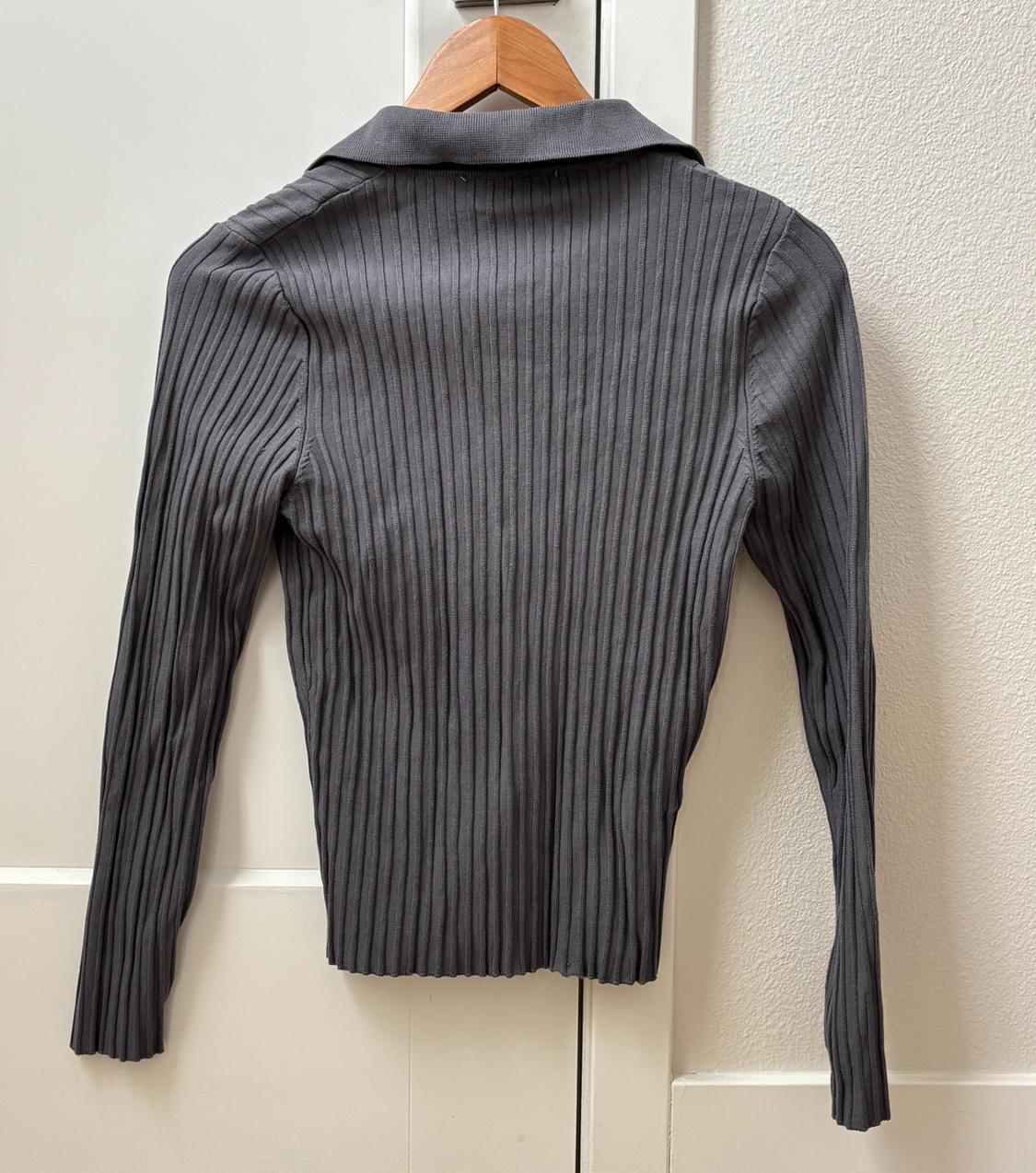KNIT POLO SWEATER - Image 2