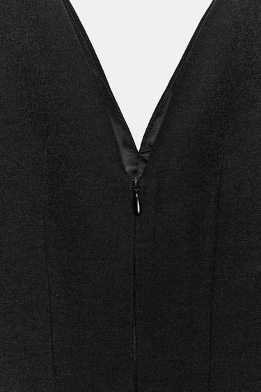 ZW COLLECTION SHORT DRESS - Black by Zara - Image 6