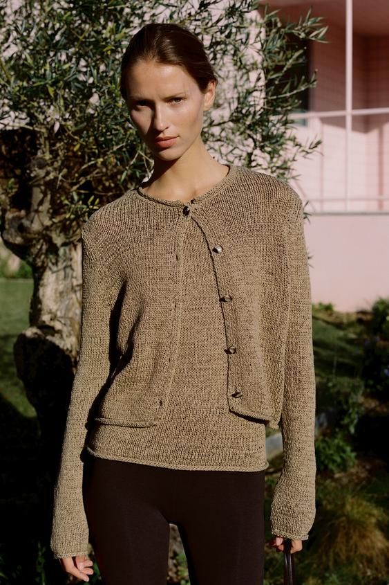 CHUNKY KNIT CARDIGAN