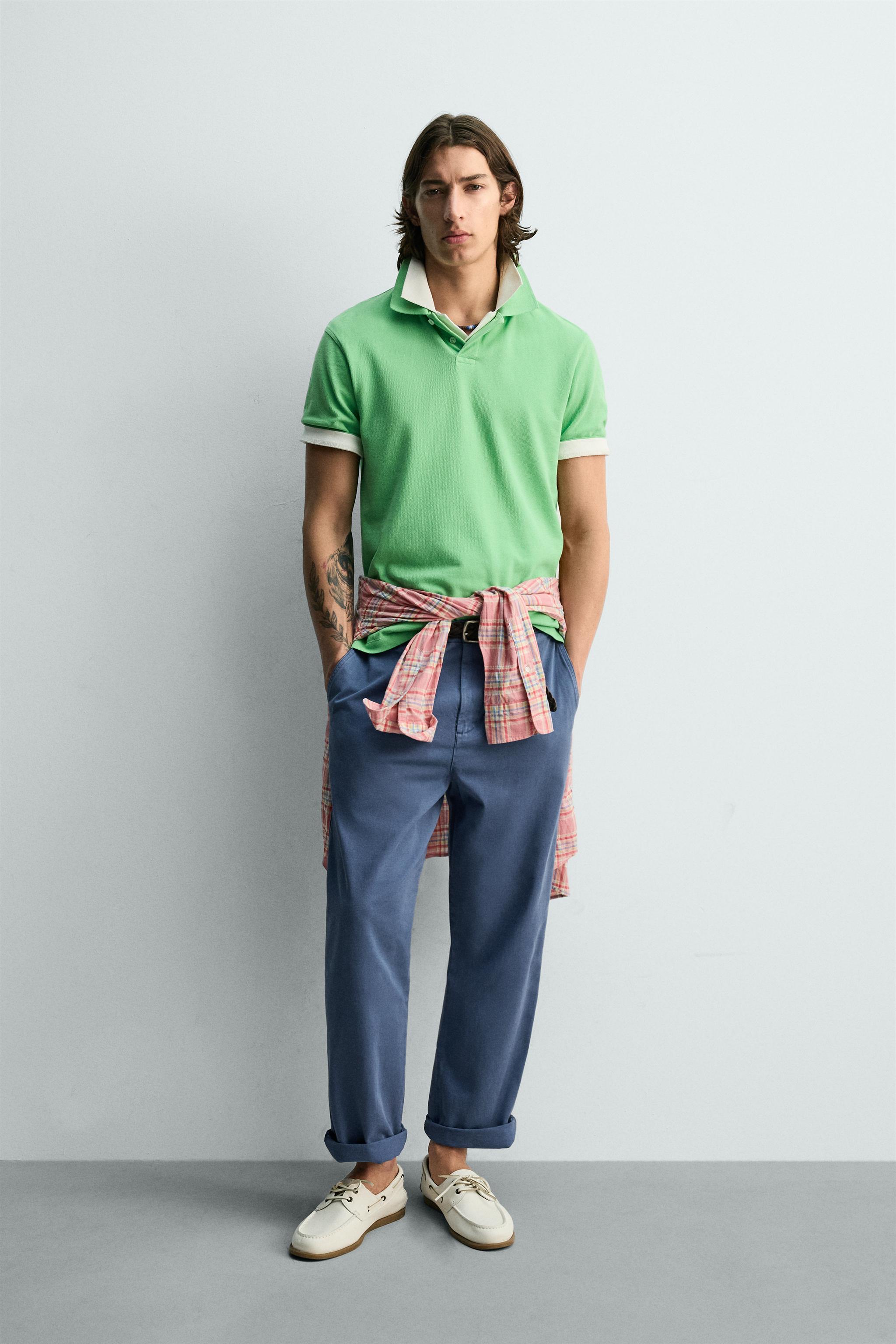 REGULAR FIT PIQUÉ POLO