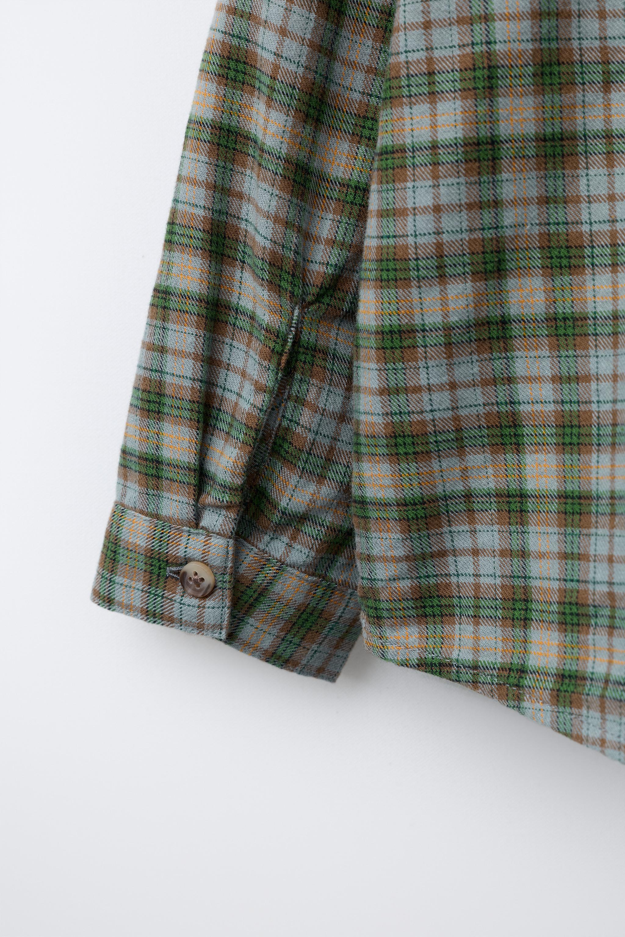 PLAID POCKET SHIRT