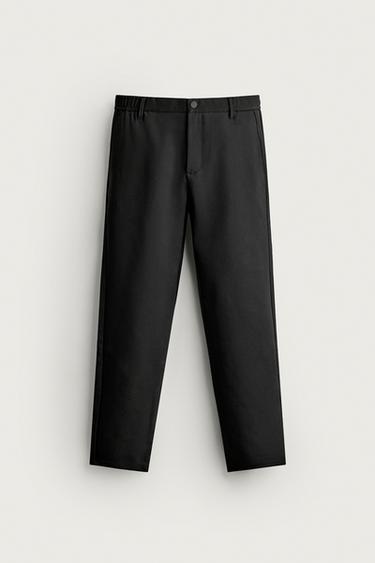 PANTALÓN SLIM FIT CONFORT - Negro de Zara