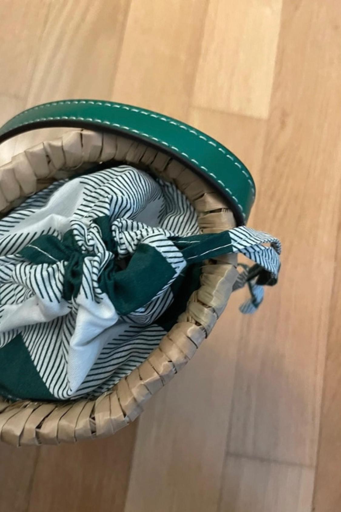 BORSA RAFIA CON FIORI - Image 4