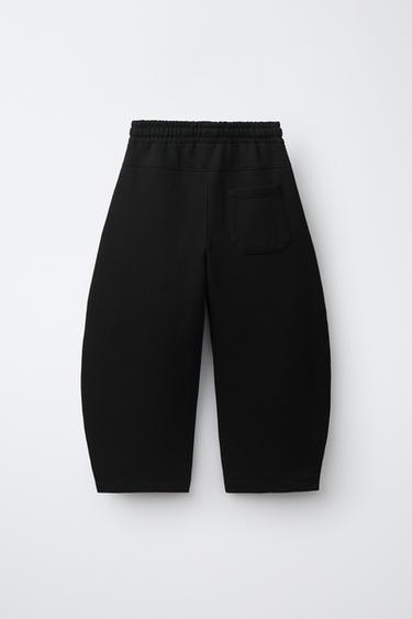BARREL PLUSH PANTS — Black 2