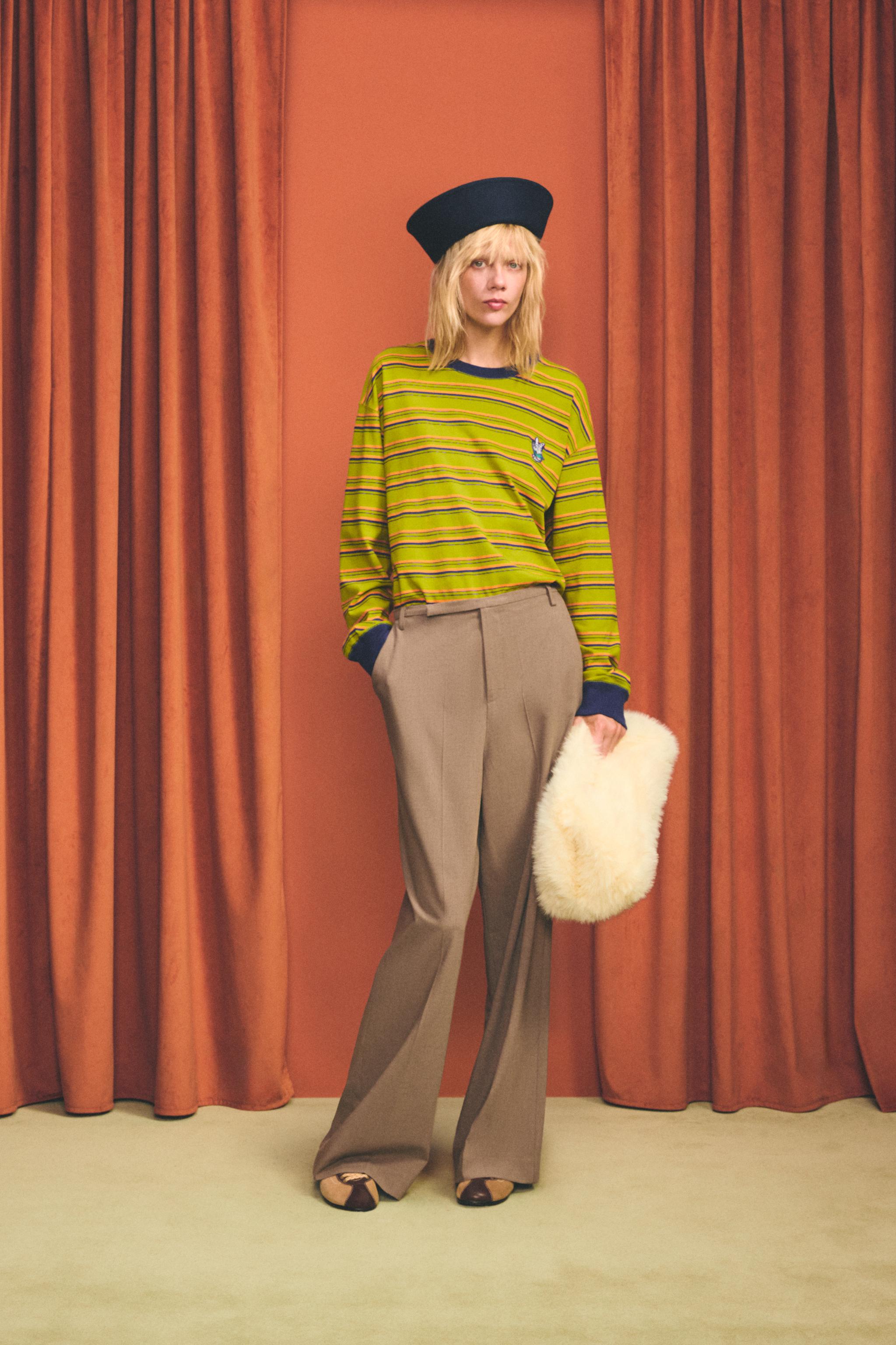 ZARA ニットコート パッチポケット ザラ 303 タグ付き新品♡ZARAのニットコートパッチポケット☆Mサイズ