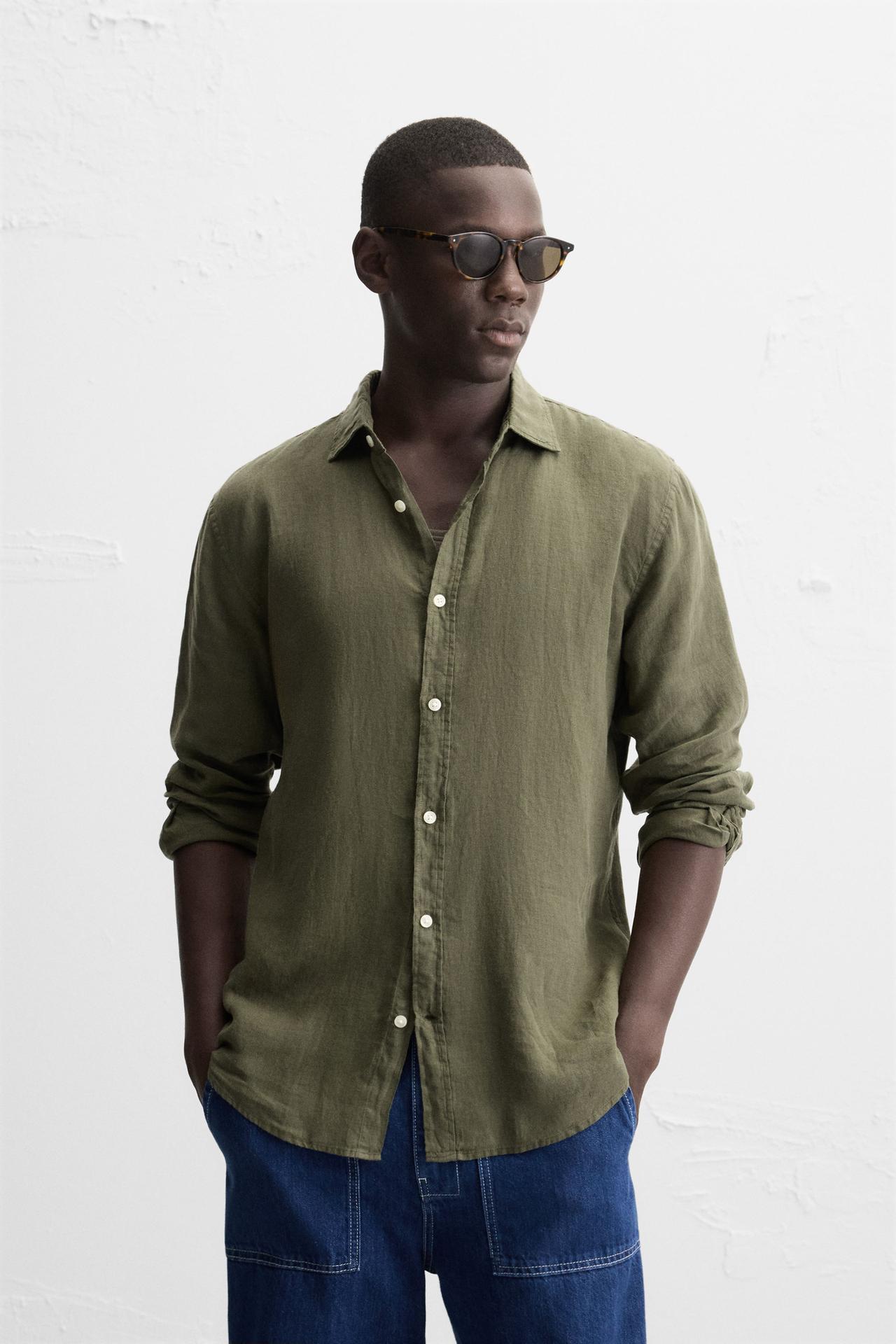 CHEMISE 100 % LIN