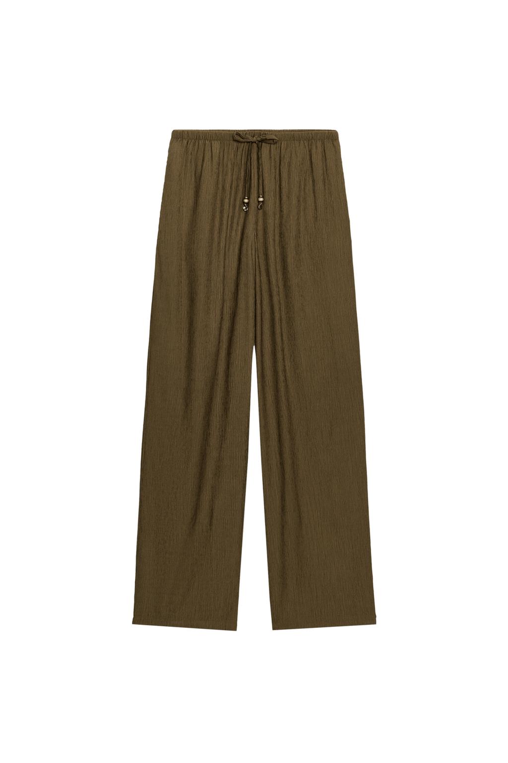 FLOWING STRAIGHT-LEG TROUSERS