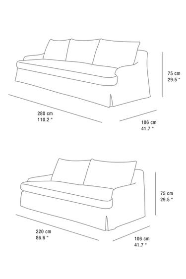 SOFA 01 - Ecru by Zara - Image 4