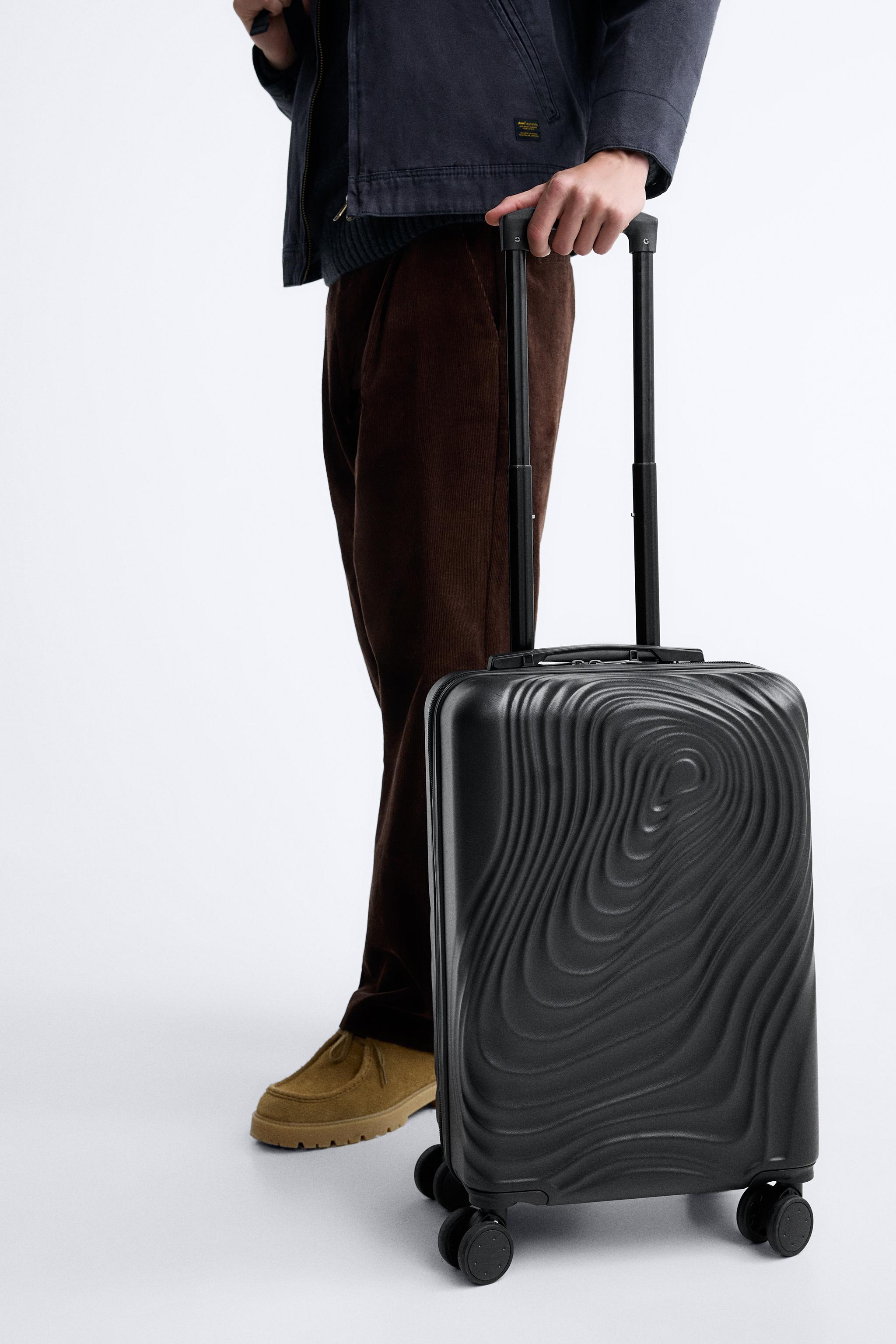 RIGID CARRY-ON SUITCASE - Black | ZARA Australia