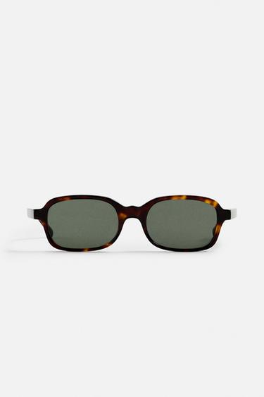 RECTANGULAR SUNGLASSES - Tortoiseshell by Zara