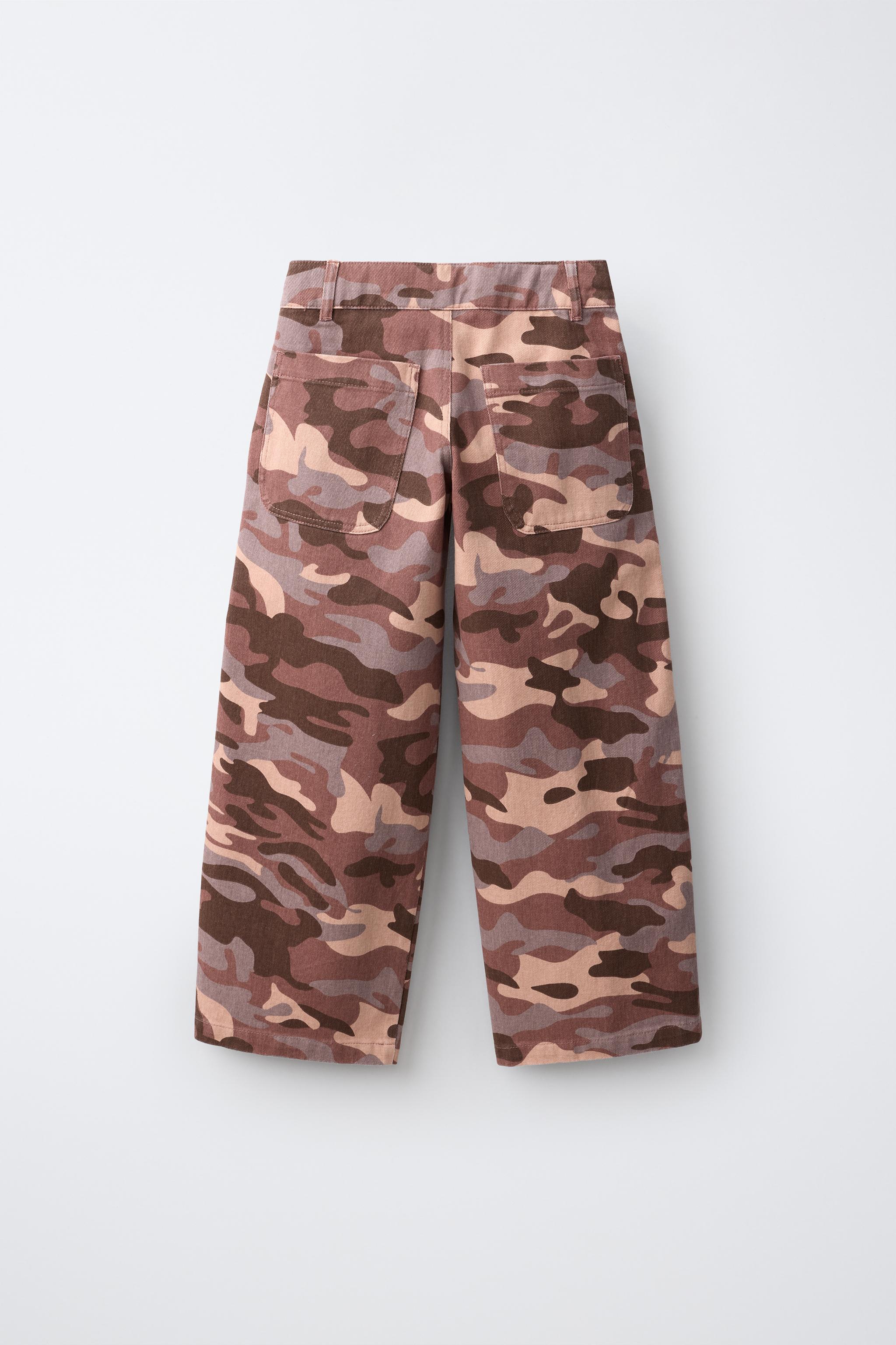 PANTALON BARREL IMPRIMÉ