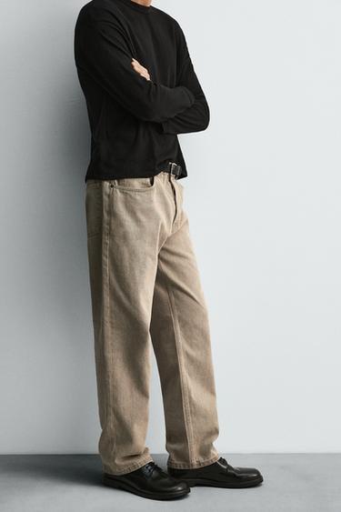 SLIM FIT STRAIGHT-LEG JEANS - Earth by Zara - Image 4