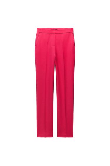STRAIGHT FIT TROUSERS