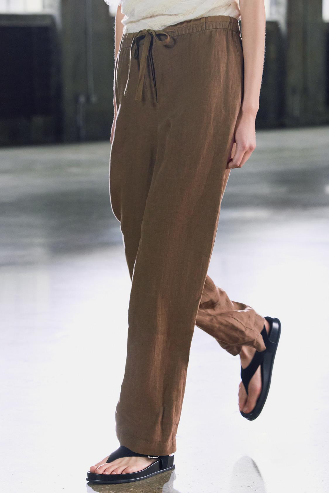 100% LINEN PANTS ZW COLLECTION