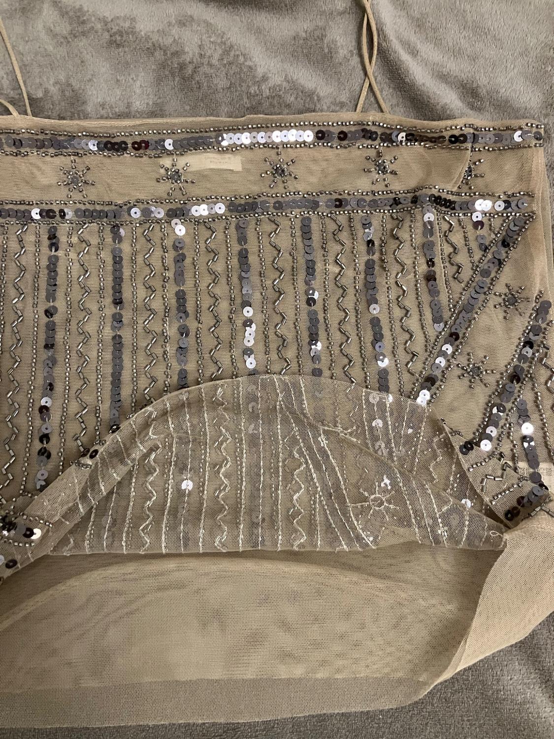 BEADED SEQUIN TULLE TOP - Image 8