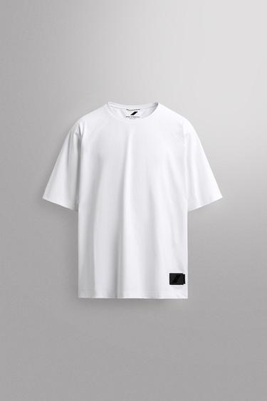 TECHNICAL PATCH T-SHIRT - White by Zara