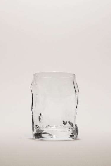 Zara WAVY GLASS TUMBLER - 990
