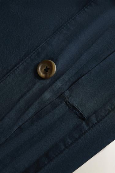 WASHED COTTON PERCALE DUVET COVER X SOCIETY LIMONTA - Blue by Zara