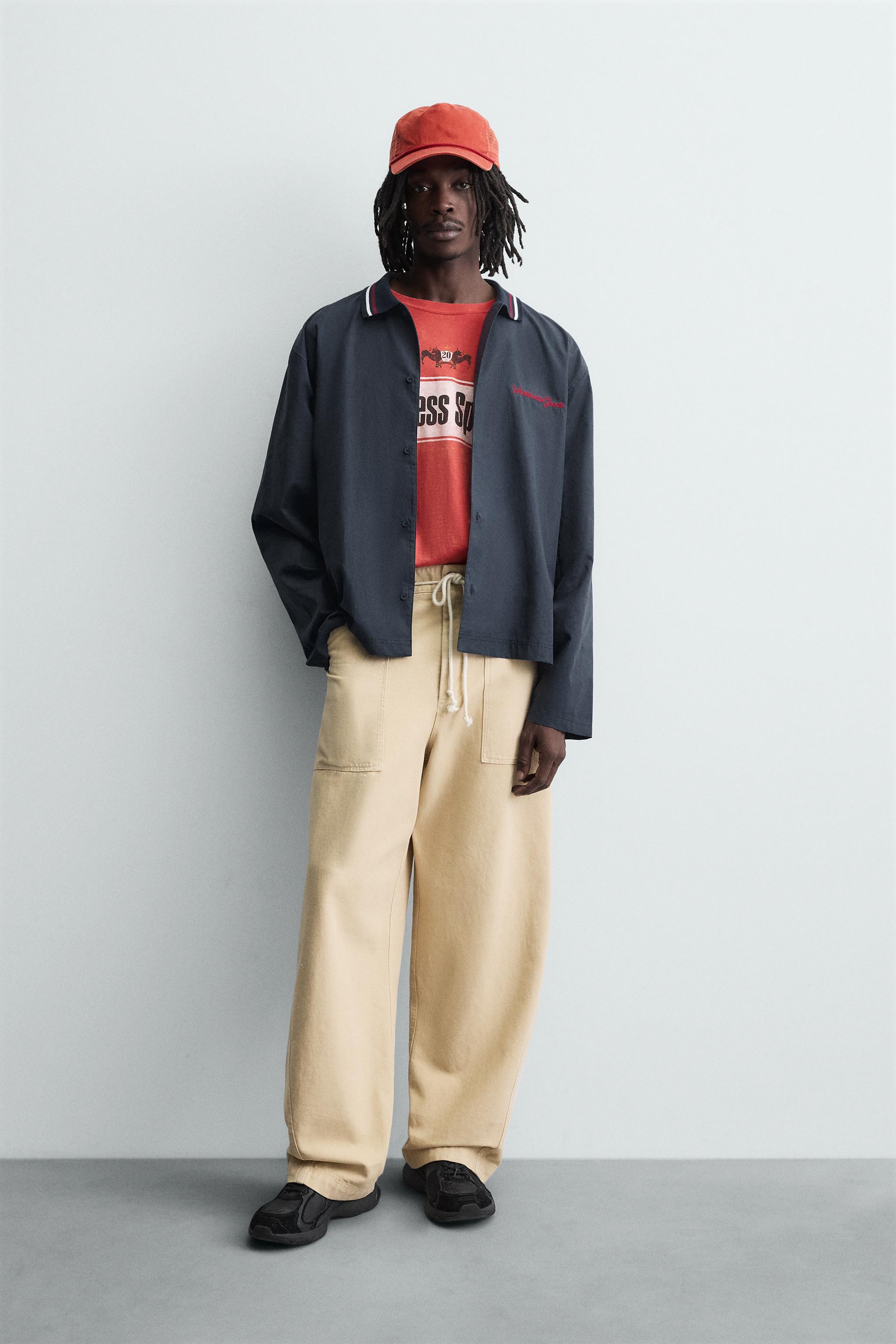 FOMARE ネイビー　シャツ リネーム Rename インディゴストライプシャツ （ネイビー×ブルー