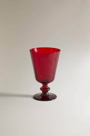 Zaras VINGLAS TILL JUL - Röd - Bild 0