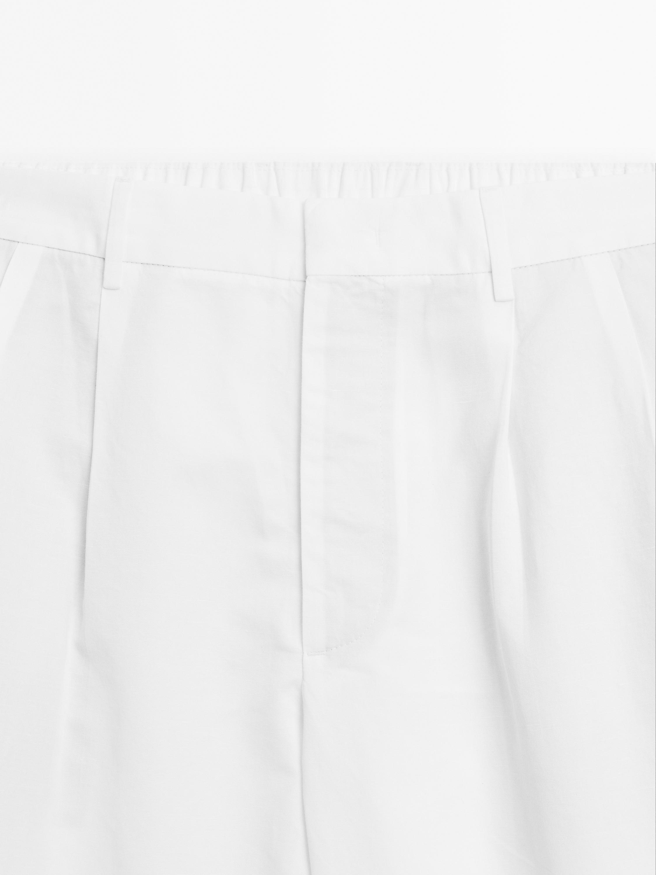 Pantalon balloon double pince