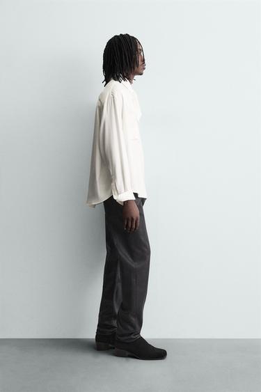 CHEMISE FLUIDE BANDANA - Blanc de Zara - Image 3