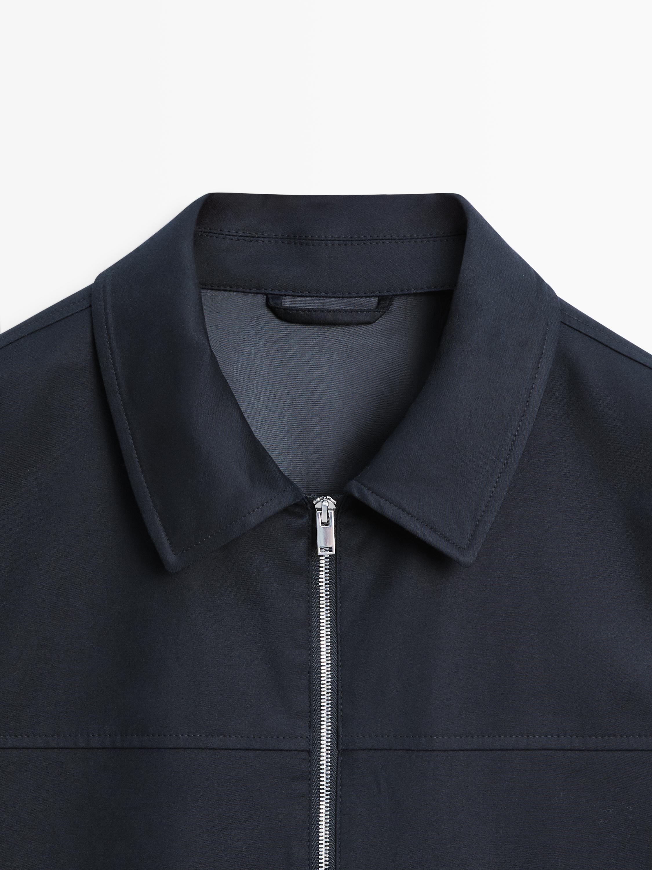 Cotton blend jacket