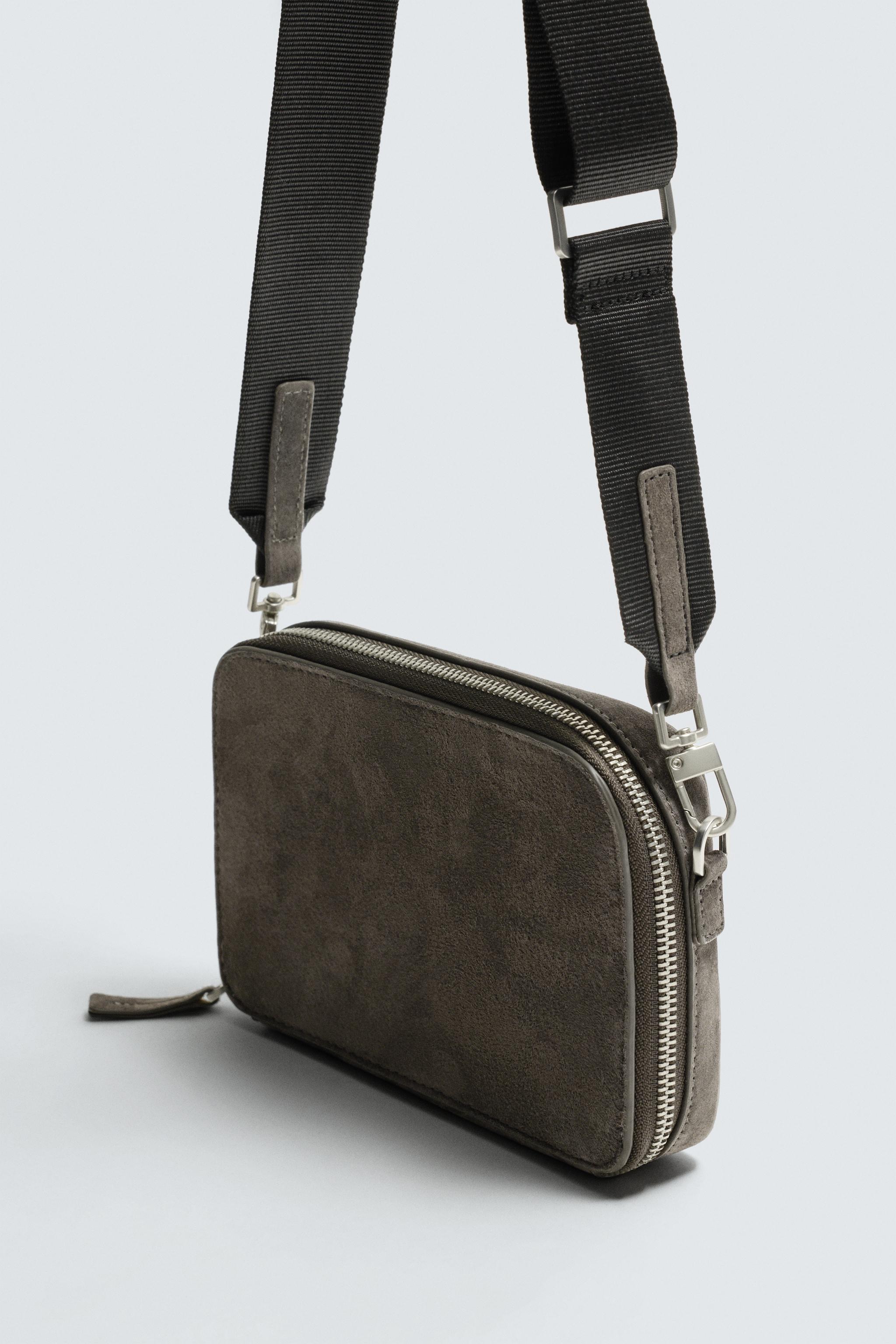 LEATHER CROSSBODY BAG