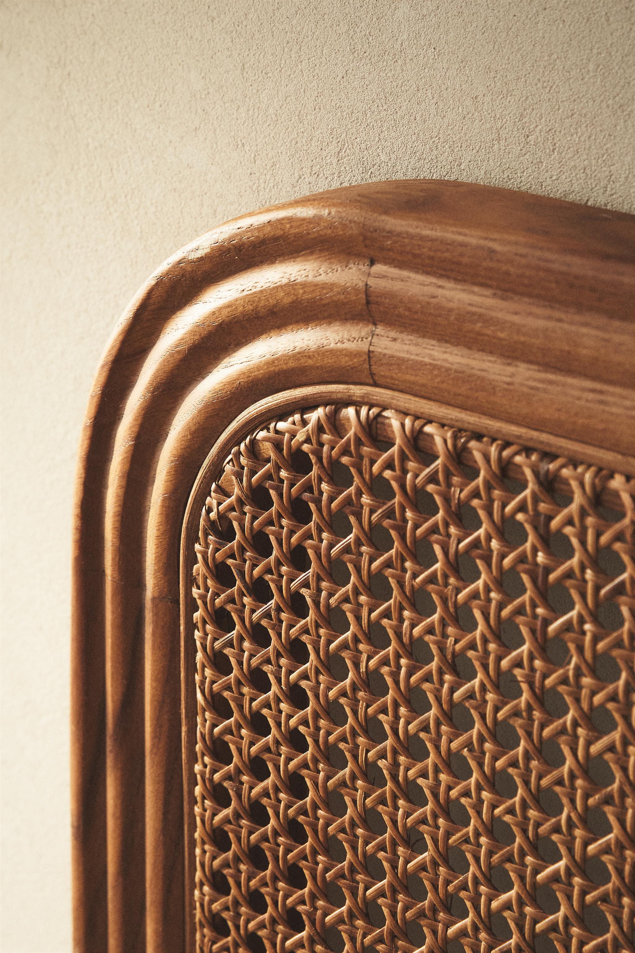 ASH AND RATTAN HEADBOARD Brown ZARA United States