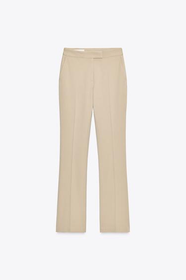 PANTALÓN FLARE TIRO BAJO - Arena de Zara