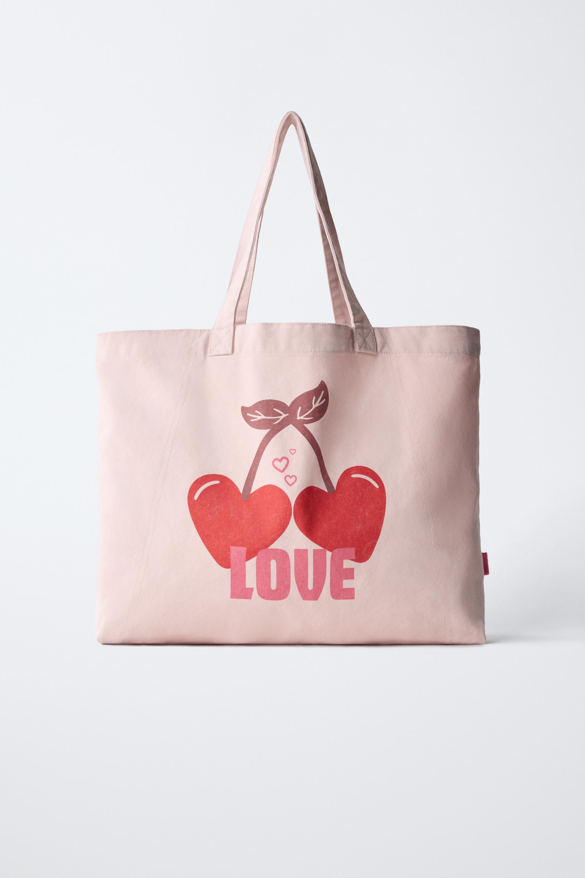 SAC SHOPPER CERISES