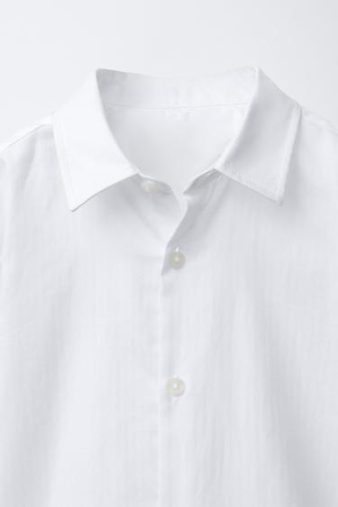 CHEMISE BASIQUE - Blanc de Zara - Image 2