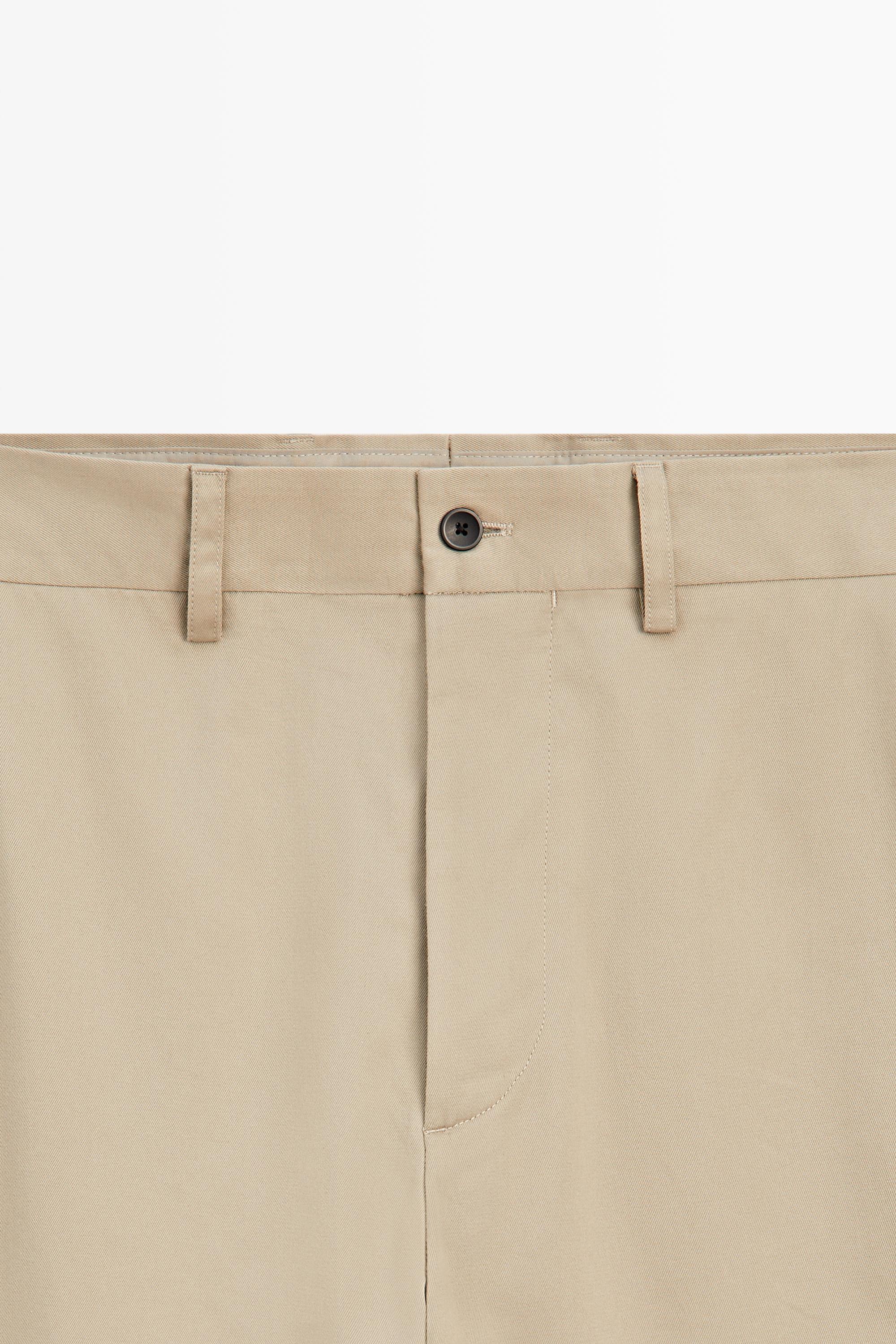 Pantalon jambe large 100 % coton
