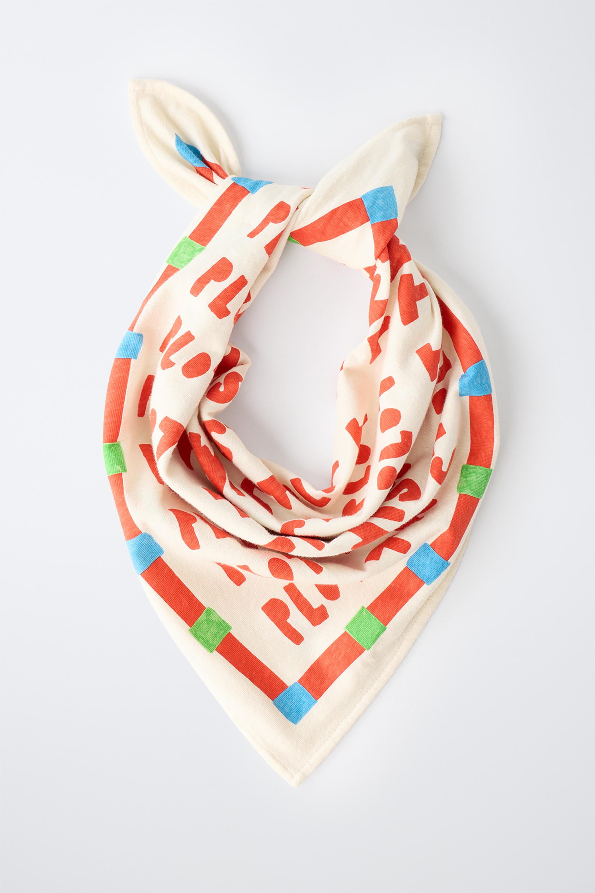 Детские аксессуары Zara CLARA CEBRIAN © PRINT BANDANA — фото 5