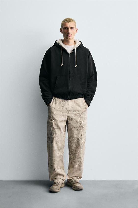 STRAIGHT FIT CARGO PANTS