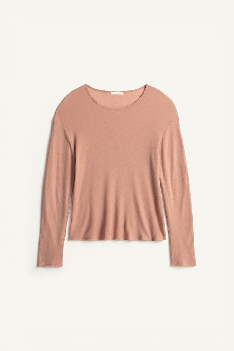 Camiseta relaxed fit lyocell lana