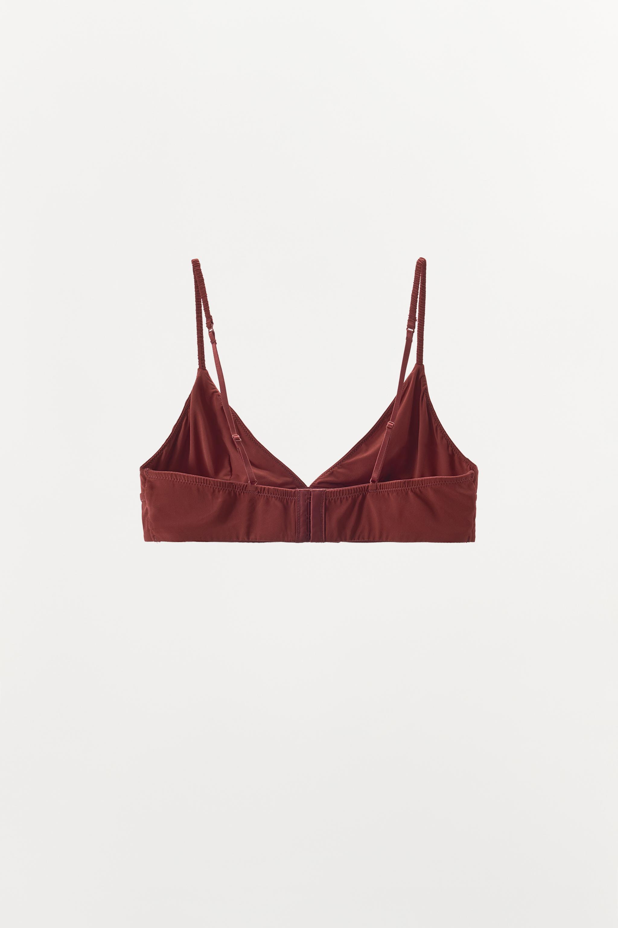 LIMITED EDITION SILK TRIANGLE BRALETTE