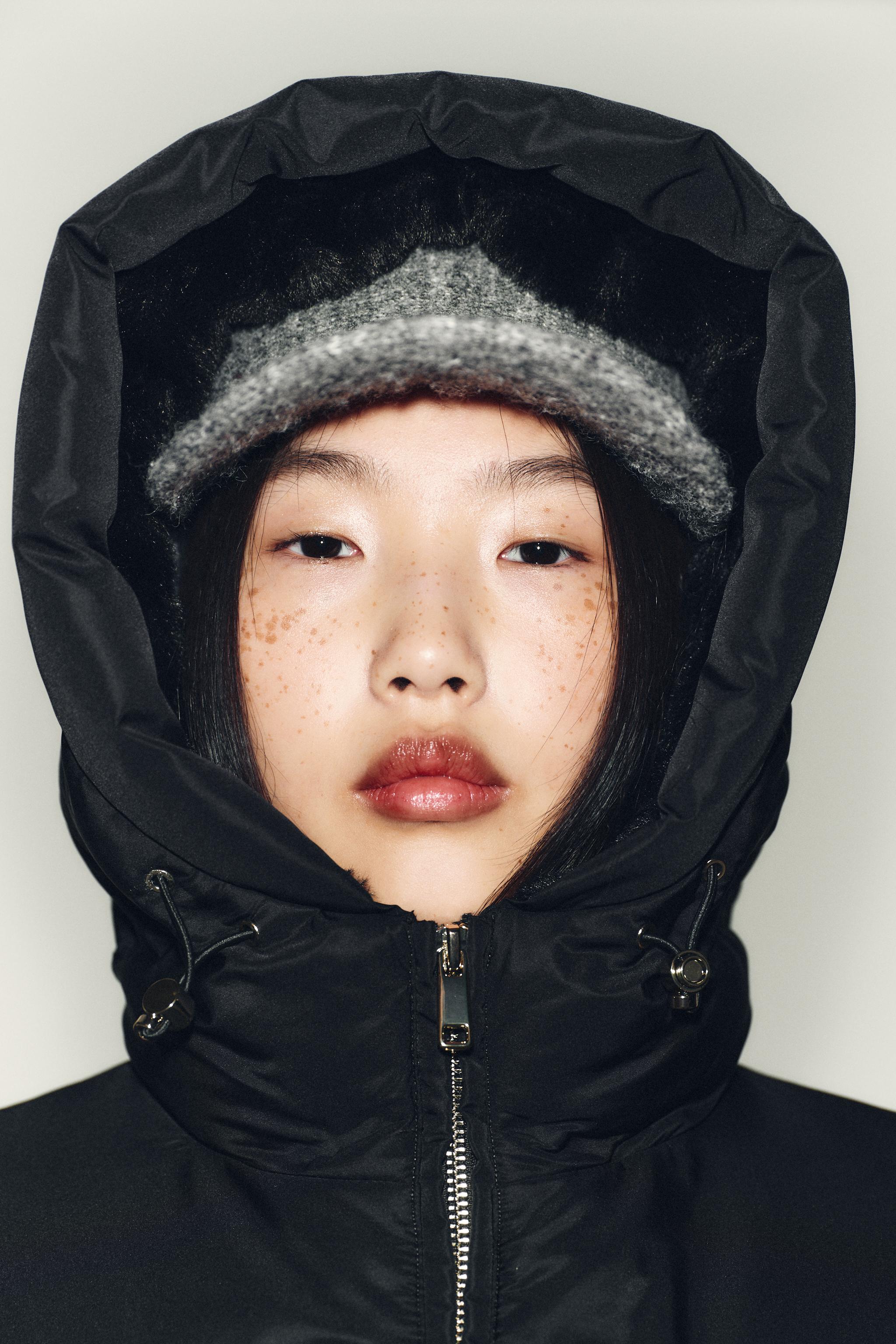 ファーフード付きコート – レディース | ZARA 日本