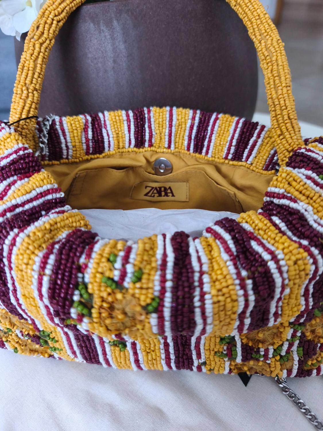 MINI BEADED SHOULDER BAG - Image 7
