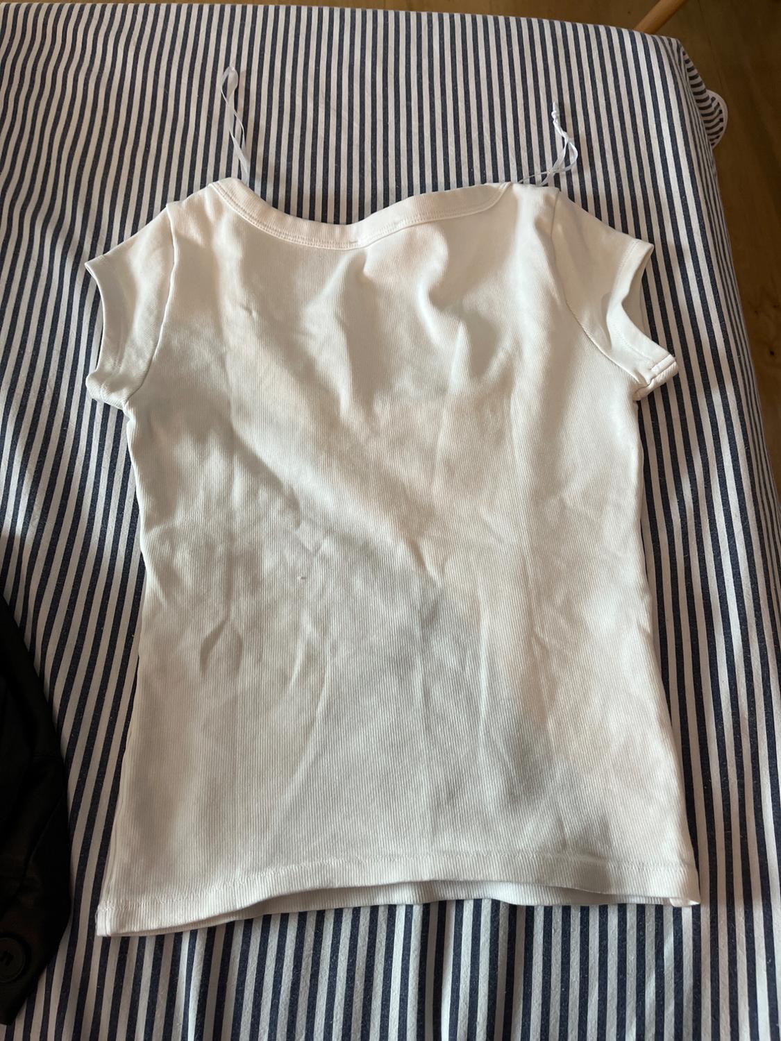 RIBBED ROUND NECK T-SHIRT - Image 5