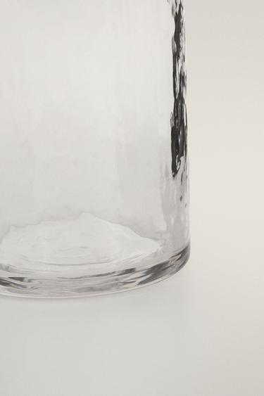 PICHET VERRE MARTELÉ - Transparent de Zara - Image 3