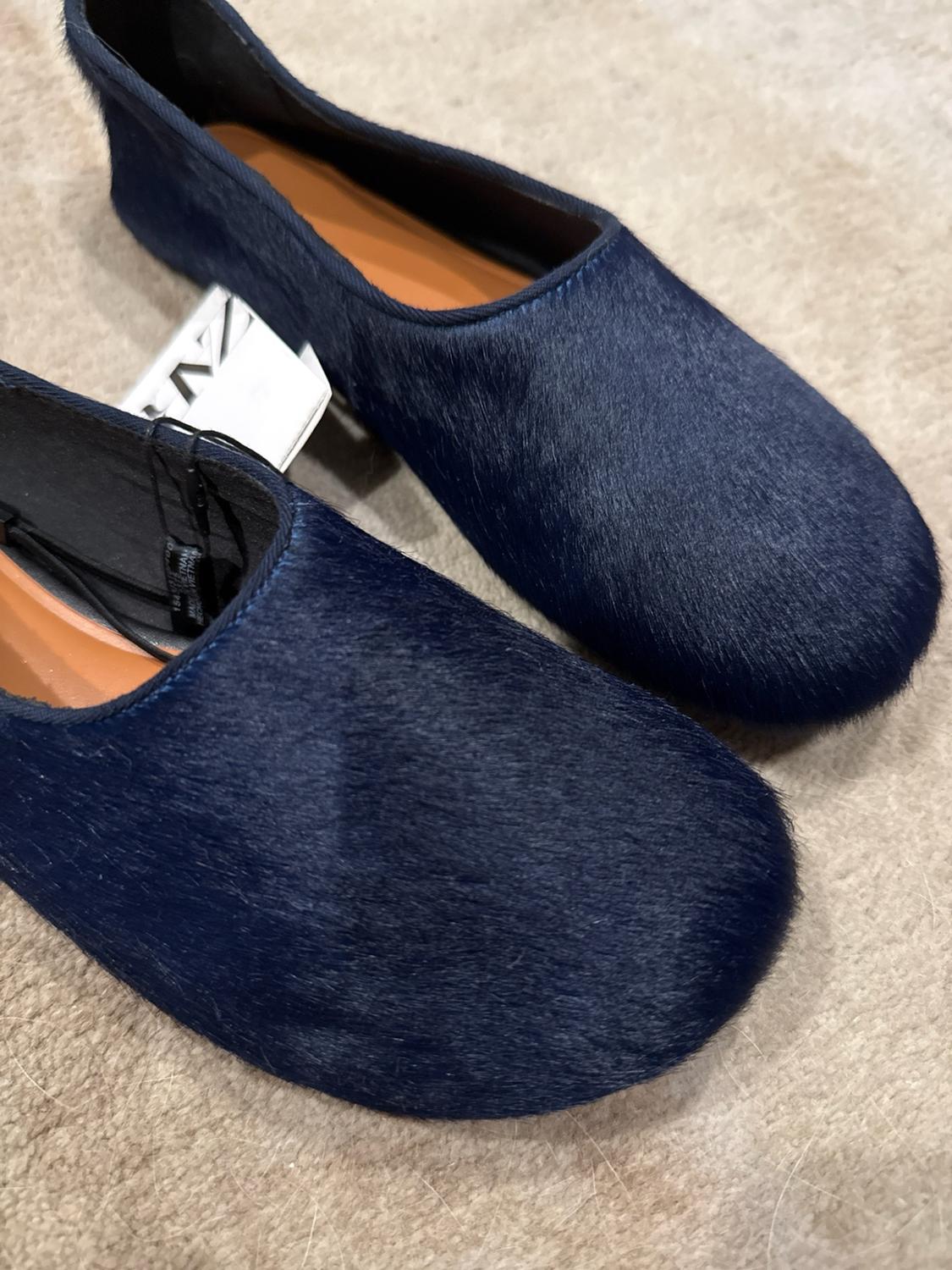 FURSKIN LEATHER BALLET FLATS - Image 5